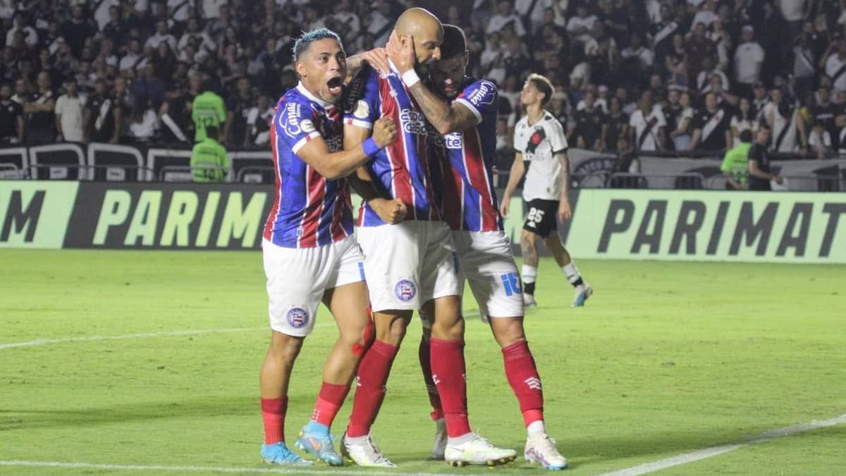Bahia vence o Vasco e deixa a zona de rebaixamento do Brasileiro
