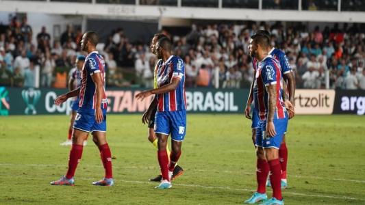 Jogadores do Bahia em ação: jogo contra o Goiás será neste sábado, na Arena Fonte Nova