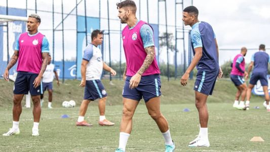 Jogadores do Bahia realizaram treino tático