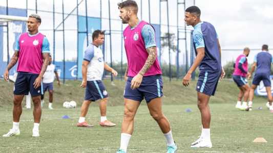 Jogadores do Bahia realizaram treino tático