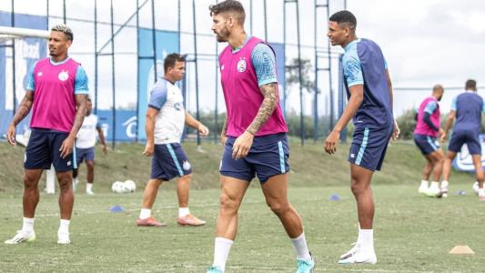 Jogadores do Bahia realizaram treino tático