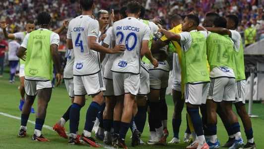 Jogadores do Cruzeiro foram beneficiados pelo triunfo na capital cearense