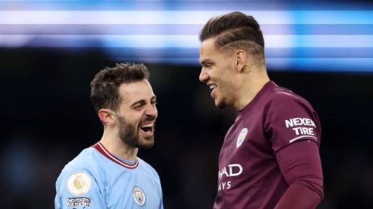 Jogadores do Manchester City