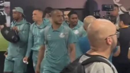 Jogadores do Palmeiras provocaram na saída do Nilton Santos
