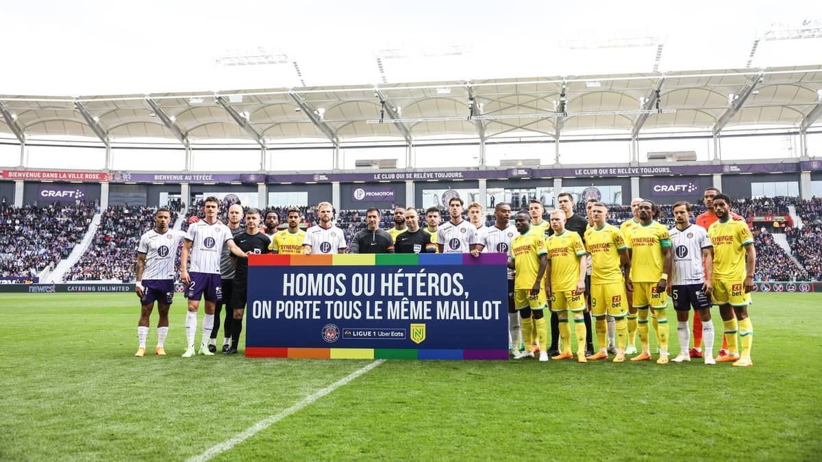 Jogadores de time francês se recusam a usar camisa de ação contra homofobia
