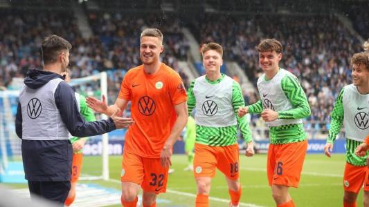 Jogadores do Wolfsburg