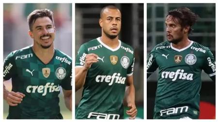 Jogadores foram companheiros no Palmeiras