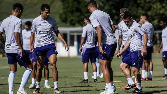 Jogadores realizaram última atividade antes do jogo nesta terça (16) em BH