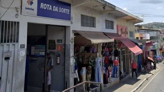 Jogo da Mega-Sena de R$ 84 milhões foi feito na lotérica Rota da Sorte, em Santa Luzia