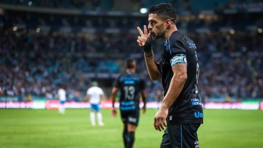 Jogo diante do Vasco marca despedida de Suárez diante da torcida do Grêmio na Arena
