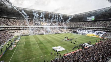 Jogo entre Atlético e Botafogo será o segundo na Arena MRV, inaugurada em agosto