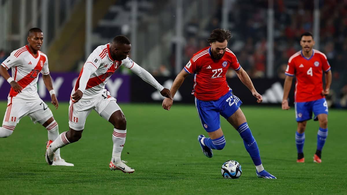 Chile bate o Peru e vence a primeira nas Eliminatórias da Copa do Mundo de 2026