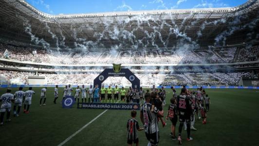 Jogo foi o primeiro clássico da Arena MRV, novo estádio do Atlético