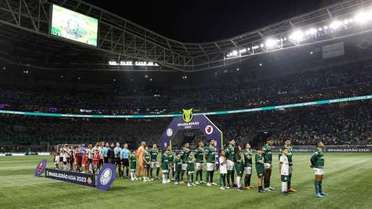 Jogo no Allianz Parque foi bastante disputado