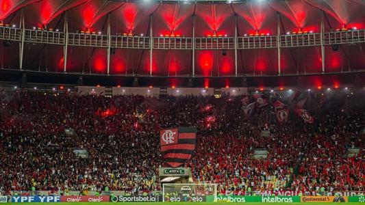 Jogo terminou 1 a 0 para o Flamengo
