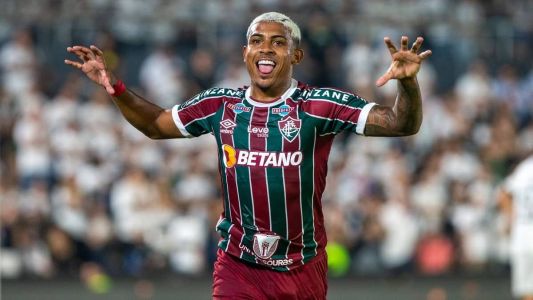 John Kennedy abriu o caminho para a vitória do Fluminense diante do Olimpia-PAR