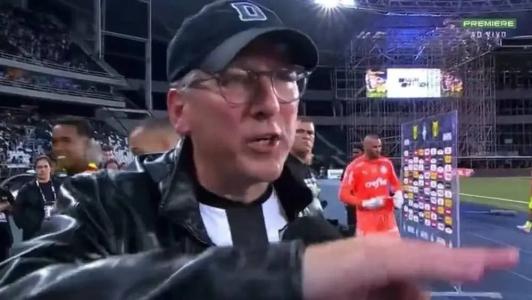 John Textor durante entrevista para a Premiere em que acusou a CBF de corrupção