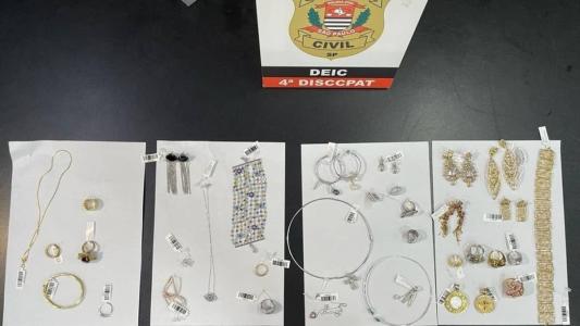 Joias foram avaliadas em R$ 600 mil