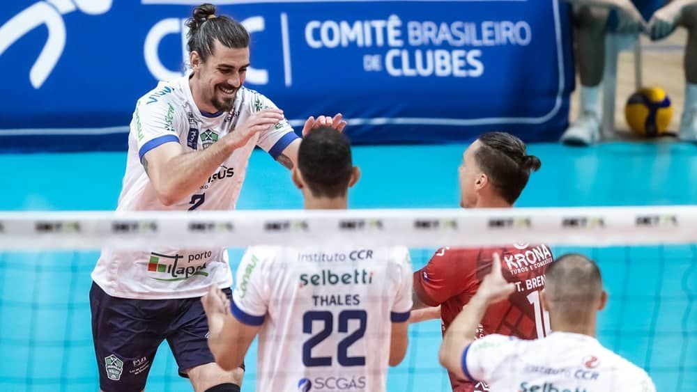 Joinville bate Montes Claros e vence a segunda na Superliga de Vôlei