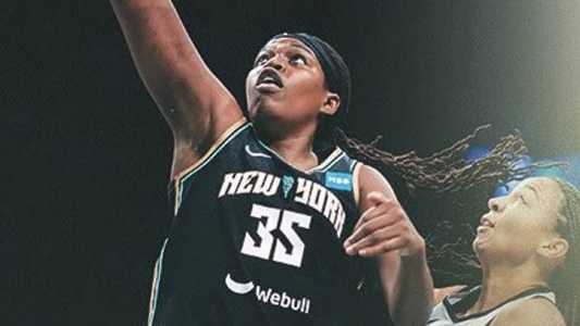 Jonquel Jones foi o destaque do Liberty no triunfo sobre o Aces