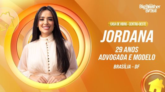 Jordana, participante da região Centro-oeste do BBB 26