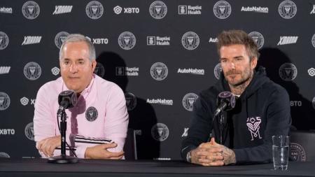 Jorge Más e David Beckham são donos do novo time de Lionel Messi