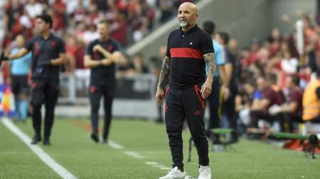 Jorge Sampaoli no comando do Flamengo