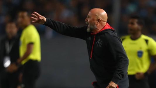 Jorge Sampaoli somou só 46% dos pontos disputados no Flamengo