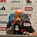 Sampaoli não vê 'falta de vergonha' e acredita em Flamengo superior ao Inter