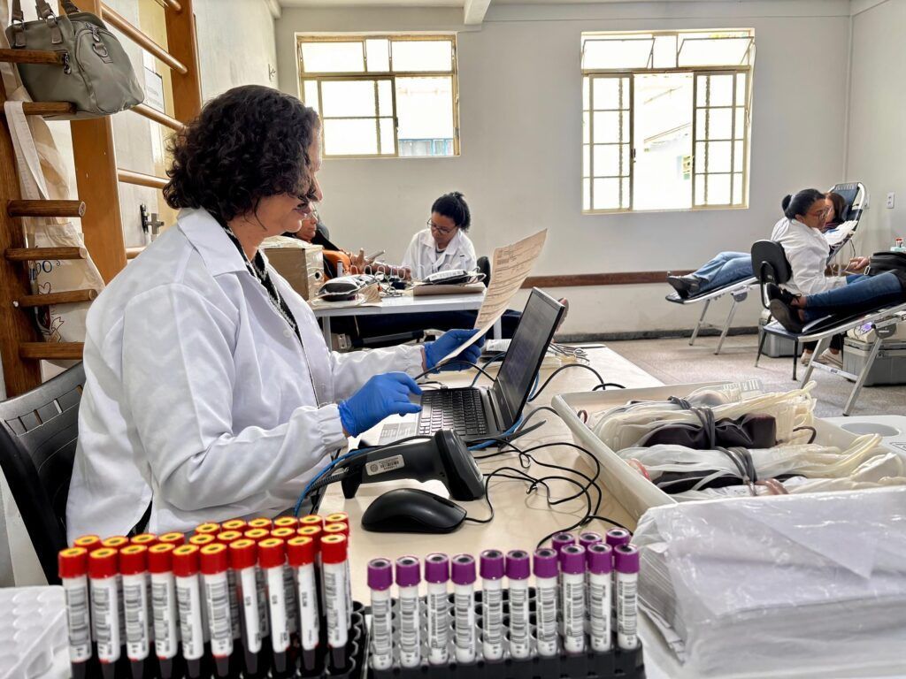 Campanha de doação de sangue em Ouro Preto reúne 168 voluntários