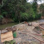 Polícia Militar de Meio Ambiente prende quatro homens por garimpo ilegal em Mariana