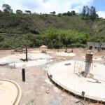 Obra ETE Osso de Boi atinge 40% de progresso em Ouro Preto