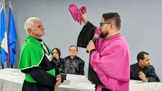 José realizou o sonho de colar grau em zootecnia aos 75 anos