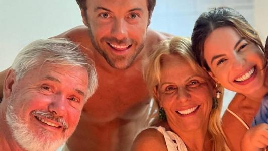 Josef, Kayky, Sandra e Stephany Brito em foto compartilhada nas redes sociais