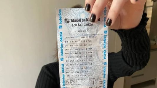 Jovem acertou a Quadra e a Quina da Mega da Virada com o mesmo bilhete