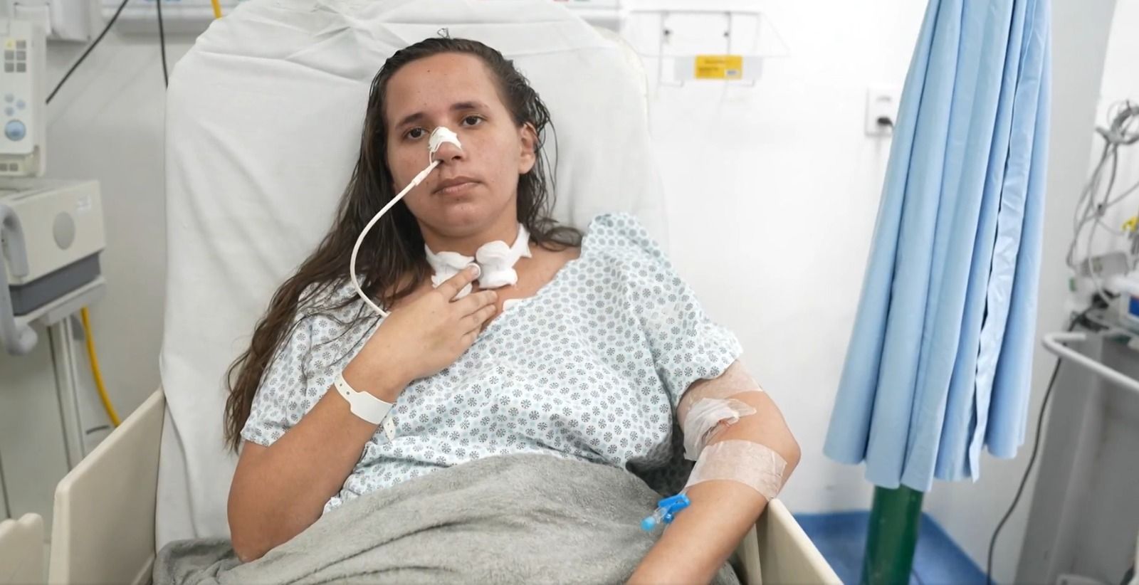 Jovem baleada pela PRF fala pela 1ª vez após um mês entubada: 'Tomei o tiro tentando salvar meu irmão'