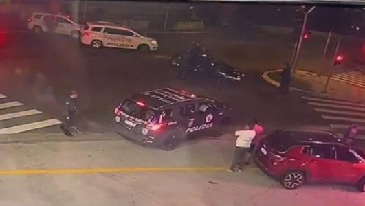 Jovem baleado SP