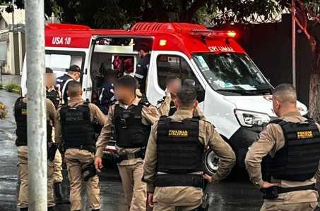Jovem foi atendido pelo Samu após o fim do sequestro
