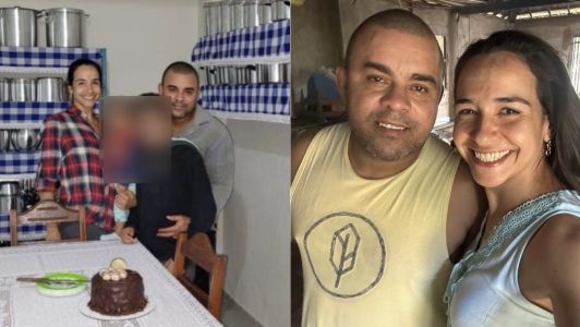 Segundo a polícia, corpos dos pais foram encontrados dentro de cisterna.