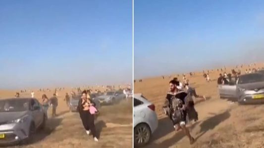 Jovens fogem de rave em ataque