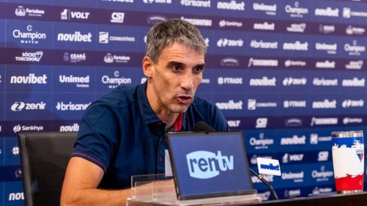 Juan Pablo Vojvoda assumiu o Fortaleza em maio de 2021 e já fez 153 partidas