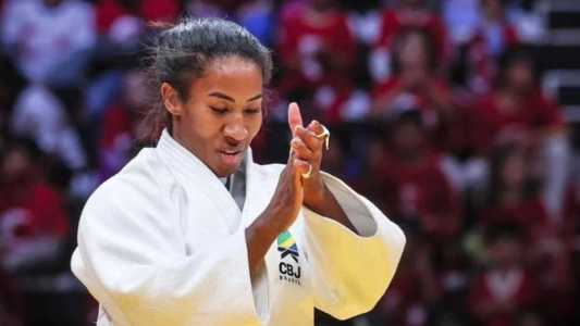 Judoca Ketleyn Quadros é eliminada do Mundial de Judô