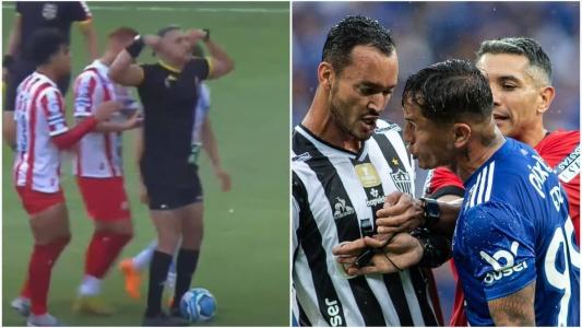 Juiz em partida entre Paysandu e Náutico