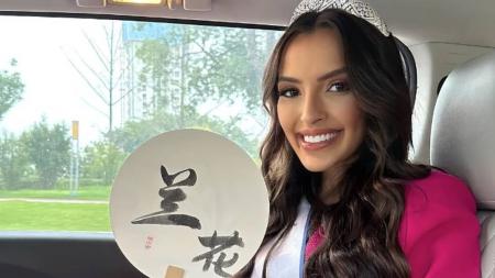 Julia Castro garantiu o segundo lugar no Miss Friendship International 2023