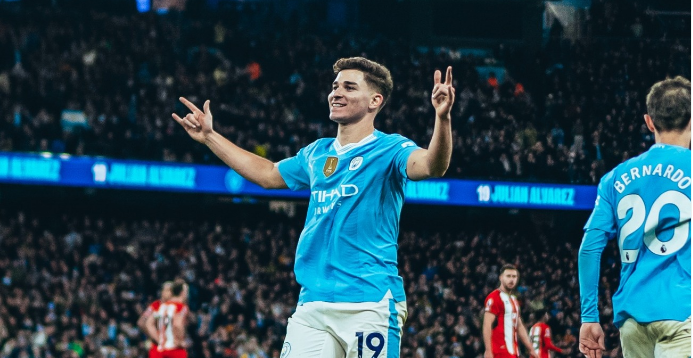 Manchester City derrota o Sheffield e dorme em 3º lugar na Premier League