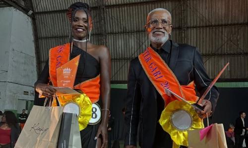 Juliana do Carmo e Sebastião Gomes foram eleitos Miss e Mister Gari 2025 em Juiz de Fora