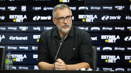 Juliano Camargo, executivo de futebol demitido pelo Ceará nesta segunda-feira (25)