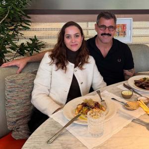 Letícia Cazarré e Juliano Cazarré