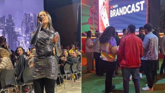 Juliette foi uma das atrações do Brandcast Youtube