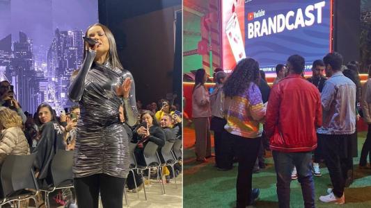 Juliette foi uma das atrações do Brandcast Youtube